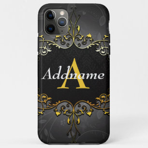 Capa Para iPhone 11 Pro Max Adicionar seu nome e inicial