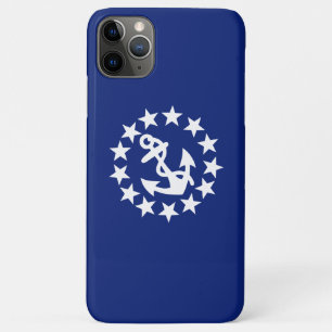 Capa Para iPhone 11 Pro Max Ancoragem de bandeira de iate náutico - estrelas a