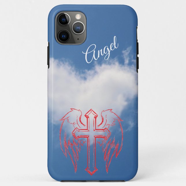 Capa Para iPhone 11 Pro Max Angel (Verso)