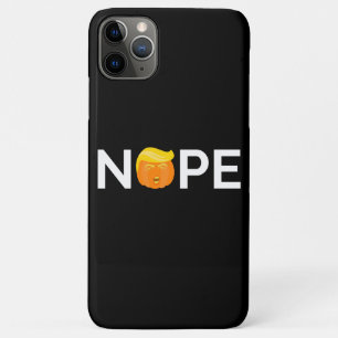 Capa Para iPhone 11 Pro Max Anti-Trump - Nope Halloween Edition I