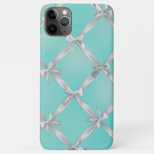 Capa Para iPhone 11 Pro Max Arcos brancos azul de ovo de Turquoise Robin