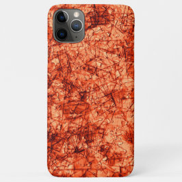 Capa Para iPhone 11 Pro Max Arranhões em arranhões num coral ligeiramente vist