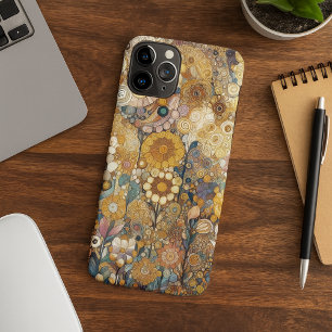 Capa Para iPhone 11 Pro Max Arte Antiga Elegante Art Nouveau Floral