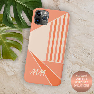 Capa Para iPhone 11 Pro Max Arte de Mod Colorida de Laranja Sunny Summer Perso