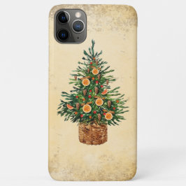 Capa Para iPhone 11 Pro Max Árvore de Natal Tradicional - Russo Simples