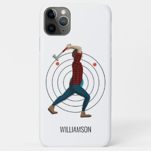 Capa Para iPhone 11 Pro Max Ax Throwing