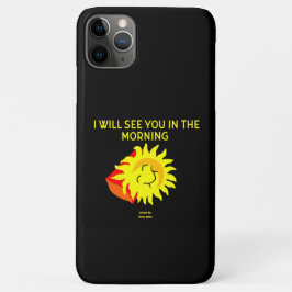 Capa Para iPhone 11 Pro Max Boas Noites Sun Apple iPhone 11 Pro Max Case