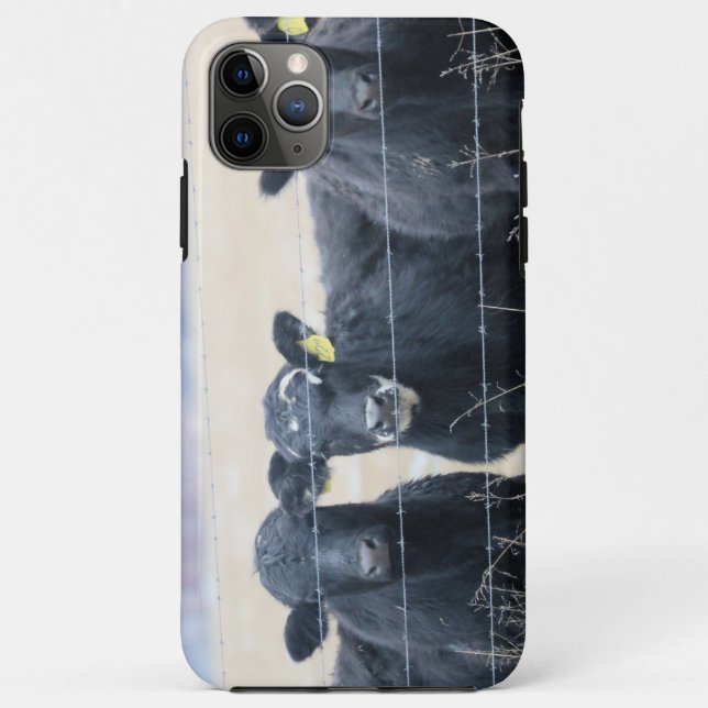 Capa Para iPhone 11 Pro Max Bovinos bystanders (Verso)