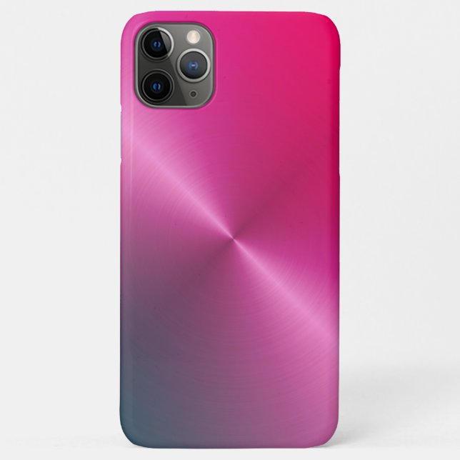 Capa Para iPhone 11 Pro Max Brilho Roxo (Verso)