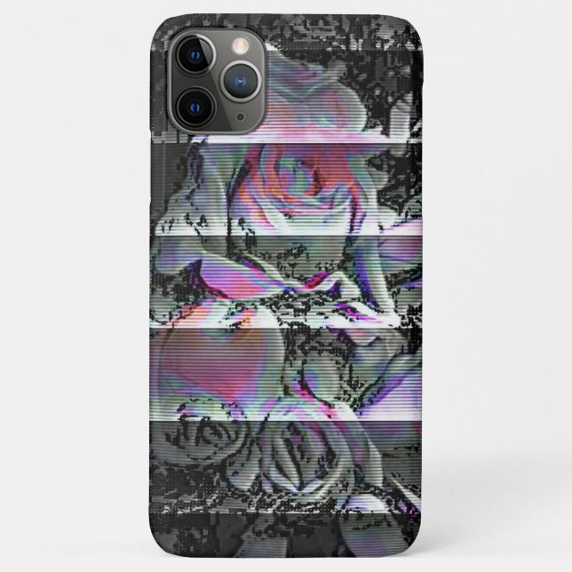 Capa Para iPhone 11 Pro Max Buquê Techno (Verso)