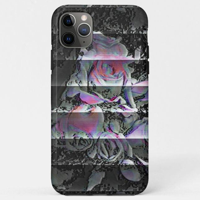 Capa Para iPhone 11 Pro Max Buquê Techno (Verso)