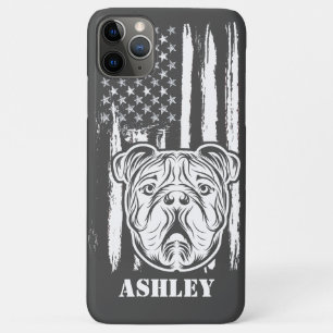Capa Para iPhone 11 Pro Max Cachorro-Fantástico Inglês Kawaii Cute Dog Pet Cas