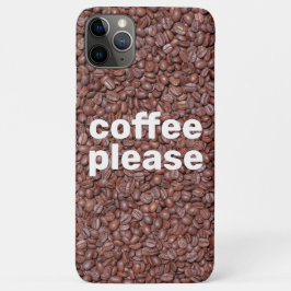 Capa Para iPhone 11 Pro Max Café, por favor
