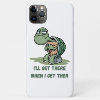 Capa Para iPhone 11 Pro Max Camiseta de tartaruga de desenho animado