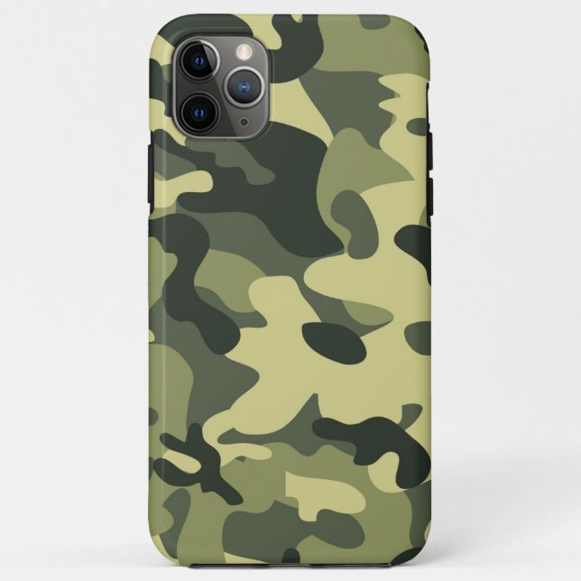 Capa Para iPhone 11 Pro Max Camo (Verso)