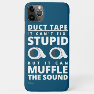 Capa Para iPhone 11 Pro Max capa de telefone engraçada do iPhone 11 "DUCT