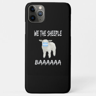 Capa Para iPhone 11 Pro Max Carneiros de máscara engraçada   máscara de ros