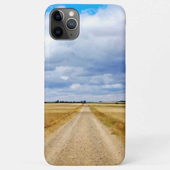 Capa Para iPhone 11 Pro Max Carretera Boadilla del Camino - Itero de la Vega (Verso)