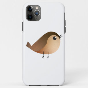 Capa Para iPhone 11 Pro Max Cartografia de Pássaro Sparrow