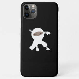 Capa Para iPhone 11 Pro Max Cartoon Little Ninja Warrior