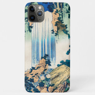 Capa Para iPhone 11 Pro Max Catarata Yoro Província de Mino por Katsushika Hok