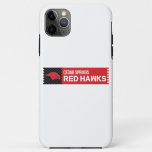 Capa Para iPhone 11 Pro Max Cedar Primavera Red Hawks