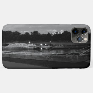 Capa Para iPhone 11 Pro Max China Antiga Guilin Pescador de Cormorão