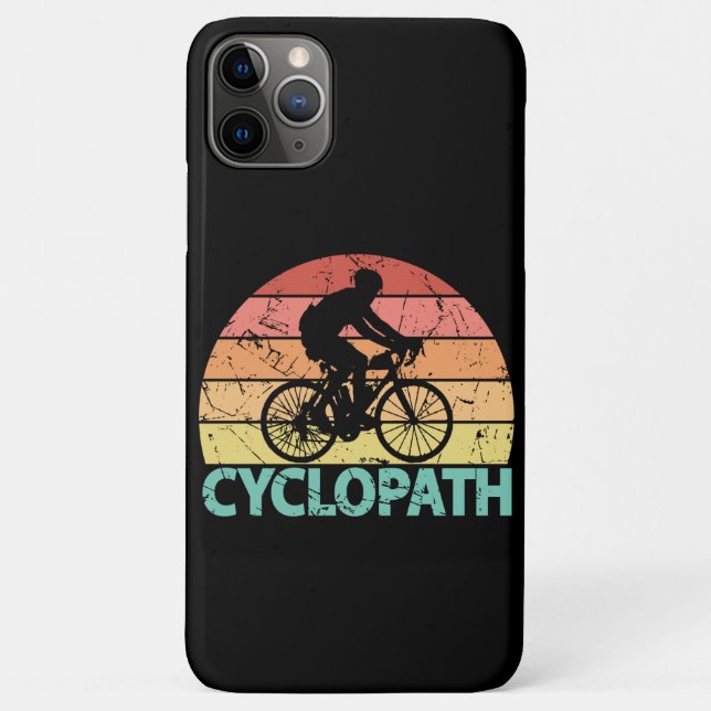 Capa Para iPhone 11 Pro Max Ciclopath Funny Cycling (Verso)