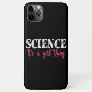 Capa Para iPhone 11 Pro Max Ciência - É uma Coisa de Garota