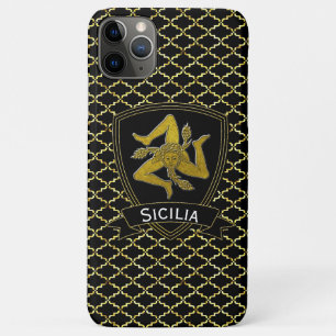 Capa Para iPhone 11 Pro Max Classic Look Siciliano Trinacria