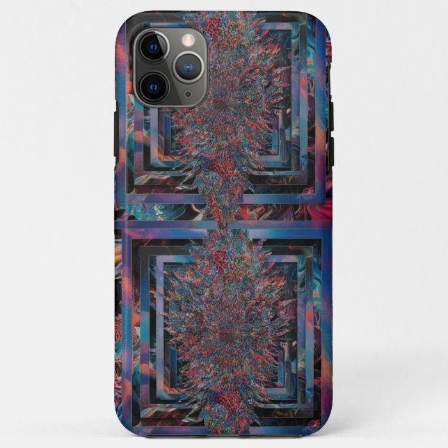 Capa Para iPhone 11 Pro Max Cobrir de proteção artística moderna (Verso)