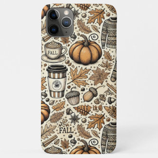 Capa Para iPhone 11 Pro Max Colheita de outono