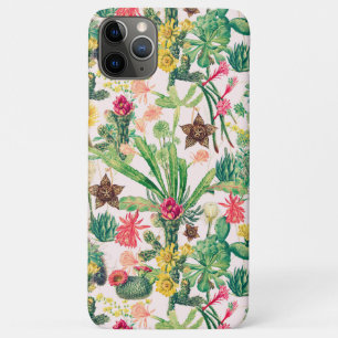 Capa Para iPhone 11 Pro Max Coloração Vintage Cactus Collection