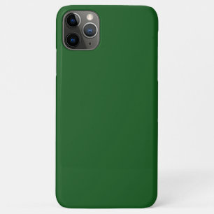 Capa Para iPhone 11 Pro Max Coníferas sólida verde