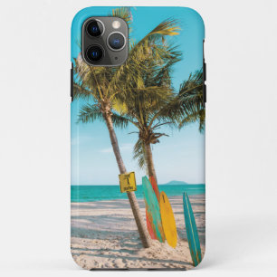 Capa Para iPhone 11 Pro Max Conselhos de surf no travesseiro decorativo de pra