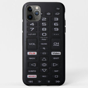 Capa Para iPhone 11 Pro Max Controle Remoto Faux
