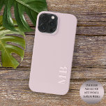Capa Para iPhone 11 Pro Max Cor-de-rosa-rosado Rosa com poeira leve e leve per<br><div class="desc">Mala de celular cor-de-rosa com rosa poeirento de vinheta leve contemporânea. Com espaço para personalizar com um monograma de nome ou iniciais de sua escolha. Belo, moderno e legal cobrir para o motif motif motif motif motif motif motif, experiente e amante da arte, que quer proteger seu telefone de poeira...</div>