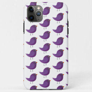 Capa Para iPhone 11 Pro Max Crianças, passarinho fofo