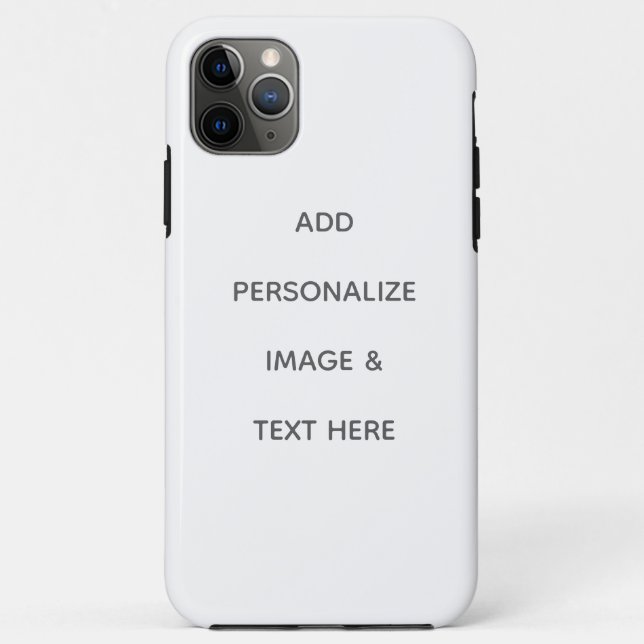 Capa Para iPhone 11 Pro Max Crie Seu Próprio Personalizado (Verso)