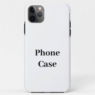 Capa Para iPhone 11 Pro Max Crie Sua Própria Promoção de Marca Simples