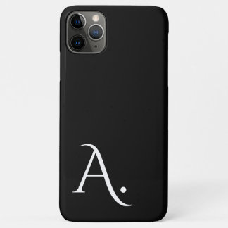 Capa Para iPhone 11 Pro Max Custom with Initial Name