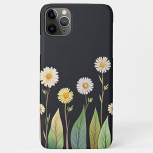 Capa Para iPhone 11 Pro Max Daisy está à Noite