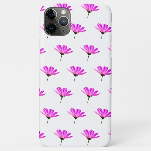 Capa Para iPhone 11 Pro Max Daisy Rosa (Verso)