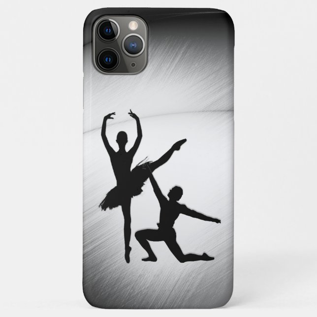 Capa Para iPhone 11 Pro Max Dança do Casal do balé (Verso)