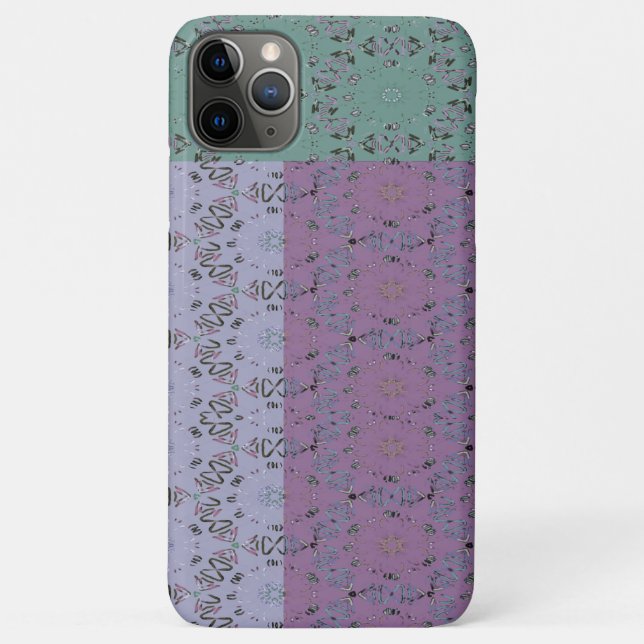 Capa Para iPhone 11 Pro Max Deco chic boêmico (Verso)