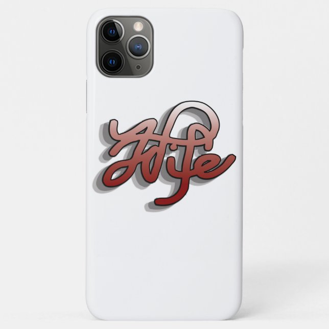 Capa Para iPhone 11 Pro Max Design da Esposa (Verso)