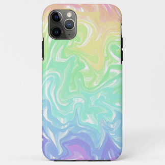 Capa Para iPhone 11 Pro Max Design de espiral de Pastel