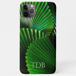 Capa Para iPhone 11 Pro Max Design de gabinete do ventilador folha de folhas a