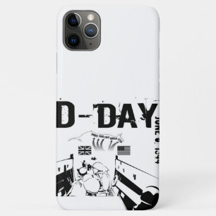 Capa Para iPhone 11 Pro Max DIA D 6 de junho de 1944