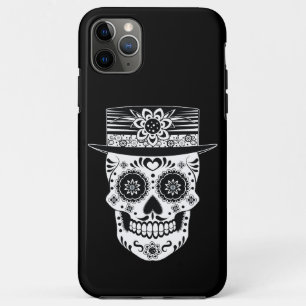 Capa Para iPhone 11 Pro Max Dia do Crânio do Açúcar Morto